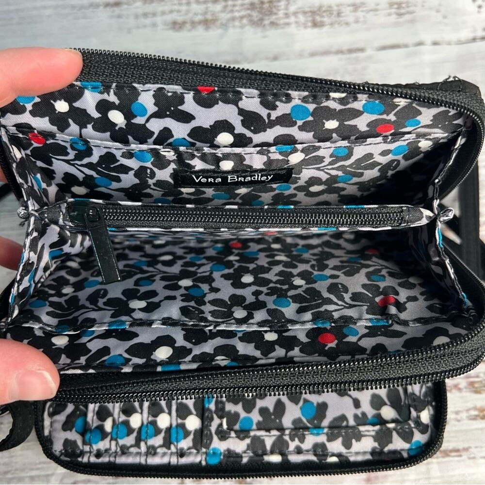 Vera‎ Bradley Winter Patchwork All in One Crossbody Colorblock Quilted - Picture 10 of 16